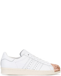 Baskets en cuir blanches adidas