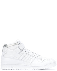 Baskets en cuir blanches adidas