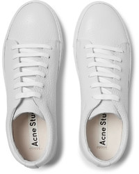 Baskets en cuir blanches Acne Studios