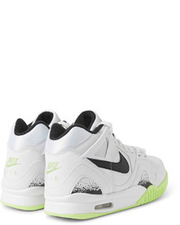 Baskets en cuir blanches Nike