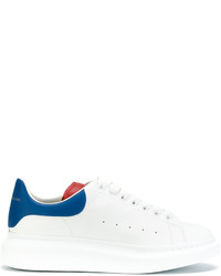 Baskets en cuir blanches Alexander McQueen