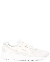 Baskets en cuir blanches Asics