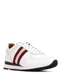 Baskets en cuir blanches Bally