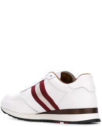 Baskets en cuir blanches Bally