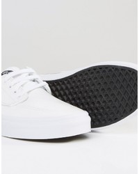 Baskets en cuir blanches Vans