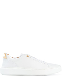 Baskets en cuir blanches Buscemi