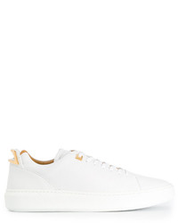 Baskets en cuir blanches Buscemi