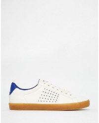 Baskets en cuir blanches Le Coq Sportif