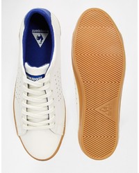 Baskets en cuir blanches Le Coq Sportif