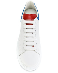 Baskets en cuir blanches Alexander McQueen