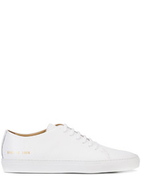 Baskets en cuir blanches Common Projects