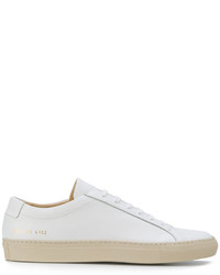 Baskets en cuir blanches Common Projects