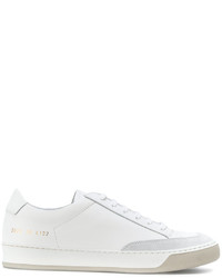 Baskets en cuir blanches Common Projects