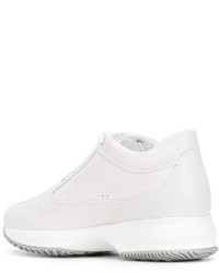 Baskets en cuir blanches Hogan