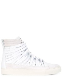 Baskets en cuir blanches Damir Doma