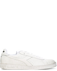 Baskets en cuir blanches Diadora