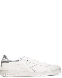 Baskets en cuir blanches Diadora