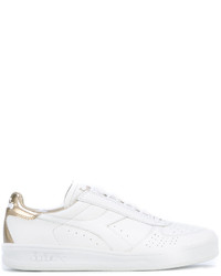 Baskets en cuir blanches Diadora