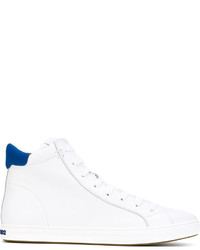 Baskets en cuir blanches DSQUARED2