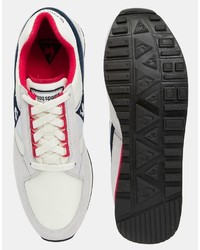 Baskets en cuir blanches Le Coq Sportif