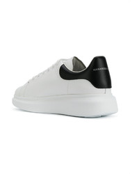 Baskets en cuir blanches Alexander McQueen