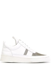 Baskets en cuir blanches Filling Pieces