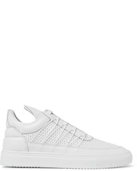 Baskets en cuir blanches Filling Pieces