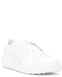 Baskets en cuir blanches Valentino