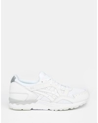 Baskets en cuir blanches Asics