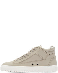 Baskets en cuir blanches Etq Amsterdam