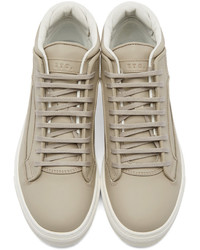 Baskets en cuir blanches Etq Amsterdam