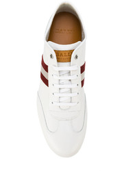 Baskets en cuir blanches Bally