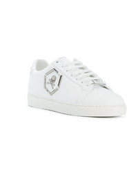 Baskets en cuir blanches Philipp Plein