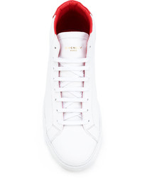 Baskets en cuir blanches Givenchy