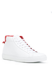 Baskets en cuir blanches Givenchy