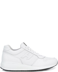 Baskets en cuir blanches Hogan