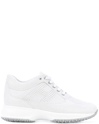 Baskets en cuir blanches Hogan