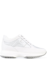 Baskets en cuir blanches Hogan