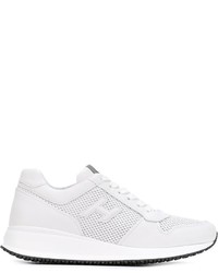 Baskets en cuir blanches Hogan