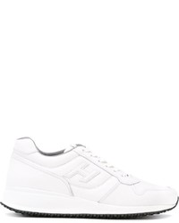 Baskets en cuir blanches Hogan