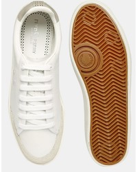 Baskets en cuir blanches Fred Perry