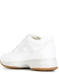 Baskets en cuir blanches Hogan