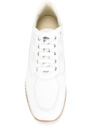 Baskets en cuir blanches Hogan