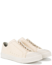 Baskets en cuir blanches Alexander McQueen