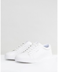 Baskets en cuir blanches Jack and Jones