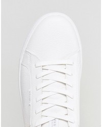 Baskets en cuir blanches Jack and Jones