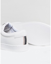 Baskets en cuir blanches Jack and Jones