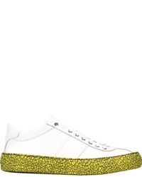 Baskets en cuir blanches Jimmy Choo