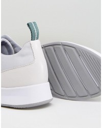 Baskets en cuir blanches Lacoste