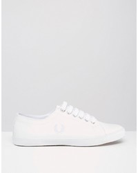 Baskets en cuir blanches Fred Perry